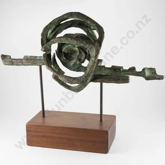 Theo Janssen - Abstract Bronze Sculptural Form