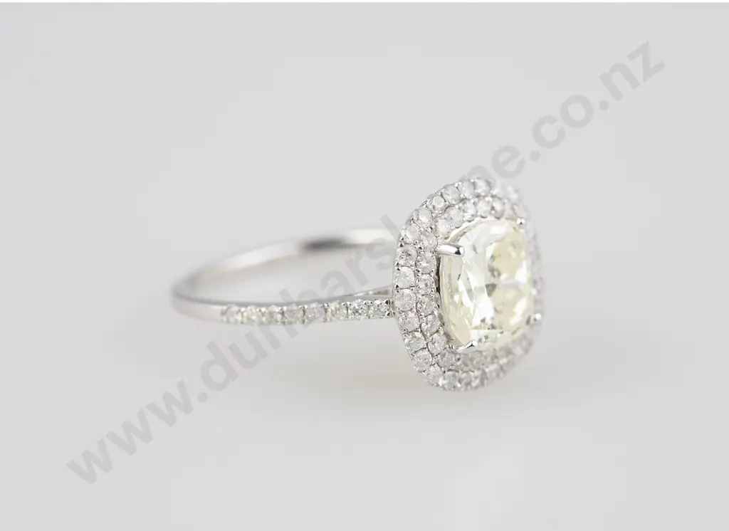 14ct 67stone Fancy Diamond Cluster Ring Image 1++