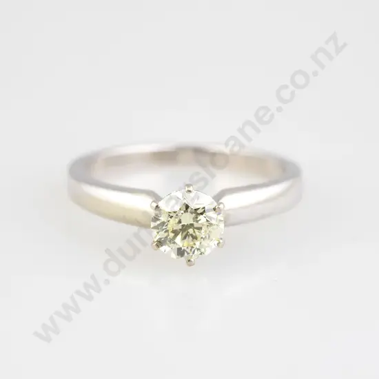 14ct Solitaire Diamond Ring