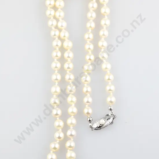 Single Strand Uniform Cultured Pearl Necklace