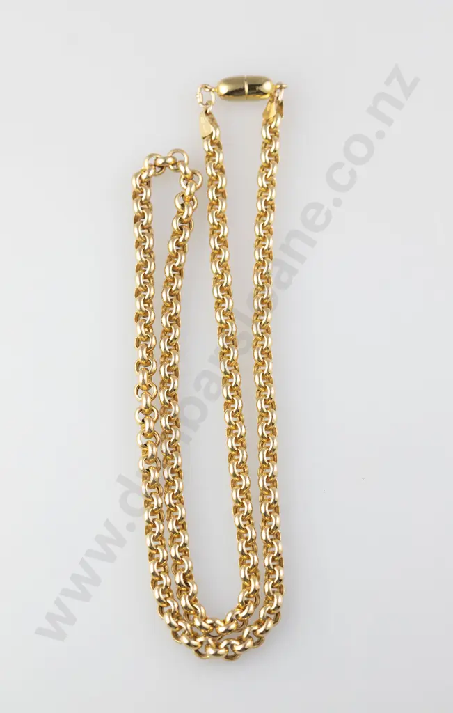 9ct Trace Link Neck Chain Image 1++