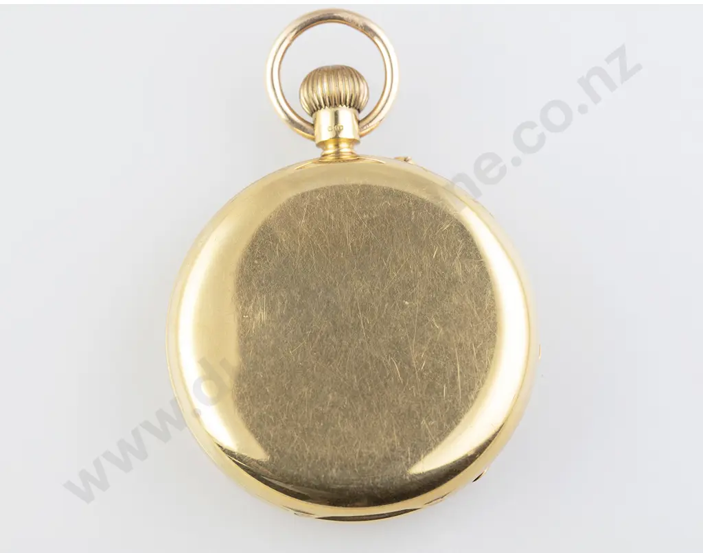 18ct Rotherhams Hunter Cased Lever Wind Pocket Watch Image 1++