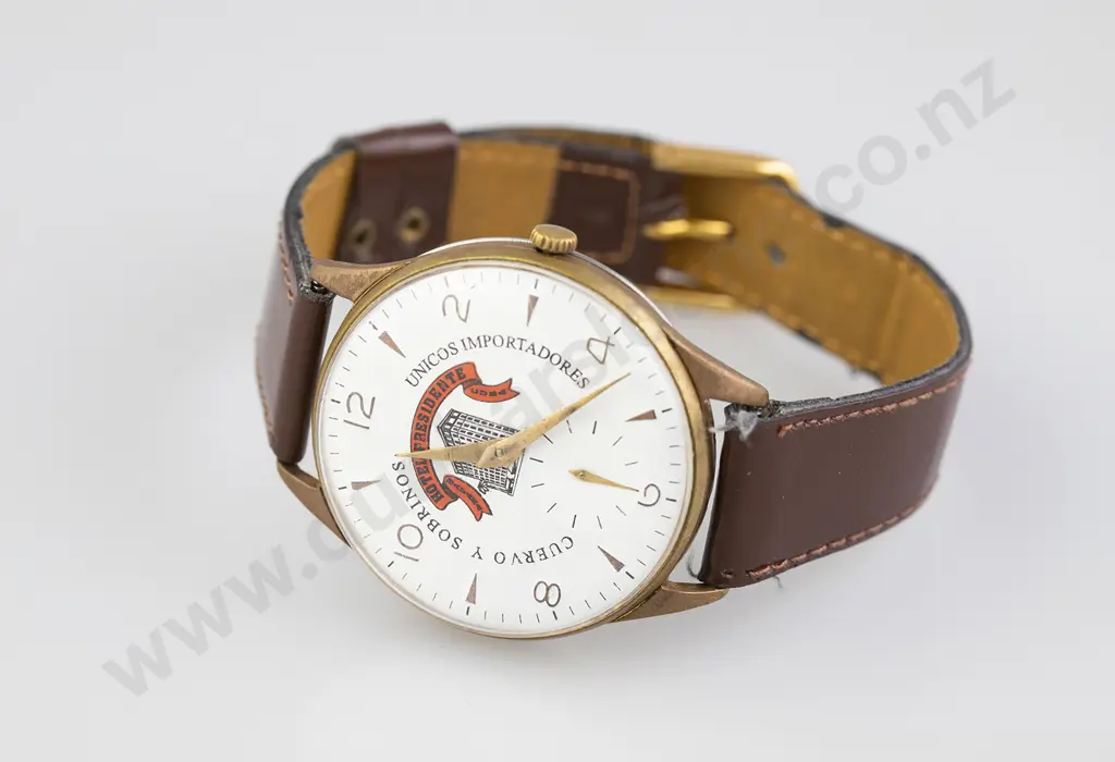 Cuervoy Y Sobrinos Hotel Presidente Edition Gents Dress Wrist Watch Image 1++
