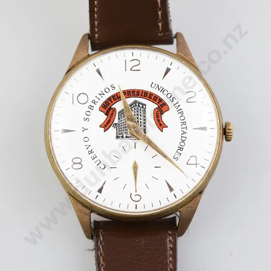 Cuervoy Y Sobrinos Hotel Presidente Edition Gents Dress Wrist Watch