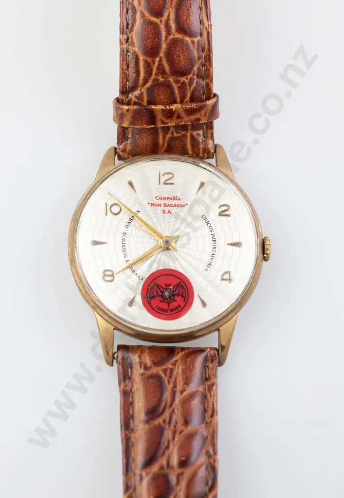 Cuervoy Y Sobrinos Company Bacardi  Edition Gents Dress Wrist Watch Image 1++