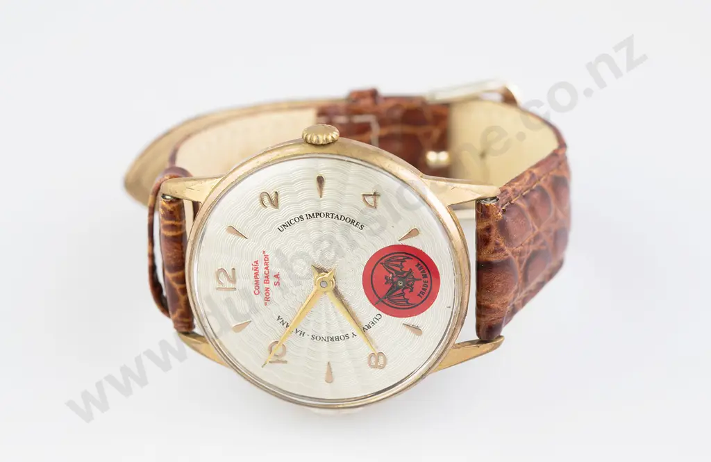 Cuervoy Y Sobrinos Company Bacardi  Edition Gents Dress Wrist Watch Image 1++