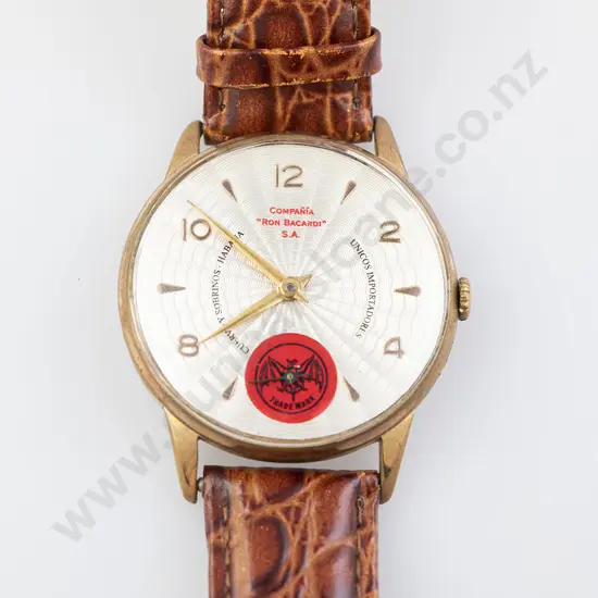 Cuervoy Y Sobrinos Company Bacardi  Edition Gents Dress Wrist Watch