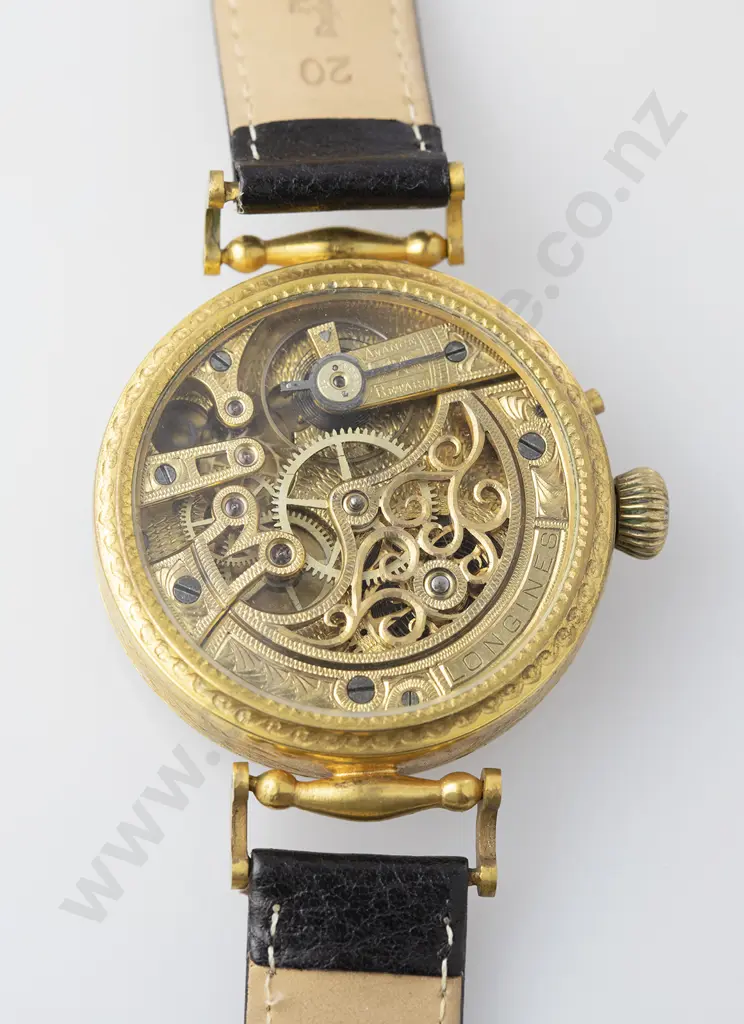 Gents Dress Wrist Watch Longines Regulateur Marriage Half Skeleton Mechanical Image 1++