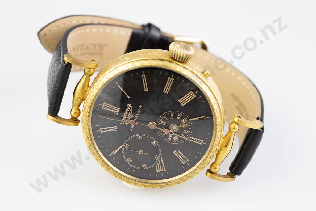 Gents Dress Wrist Watch Longines Regulateur Marriage Half Skeleton Mechanical Image 1++