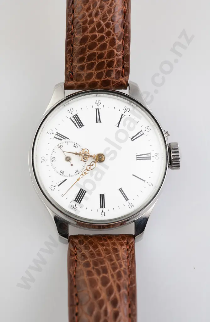 Gents Dress Wrist Watch Le Coultre Co - Half Skeleton Mechanical Marriage Image 1++