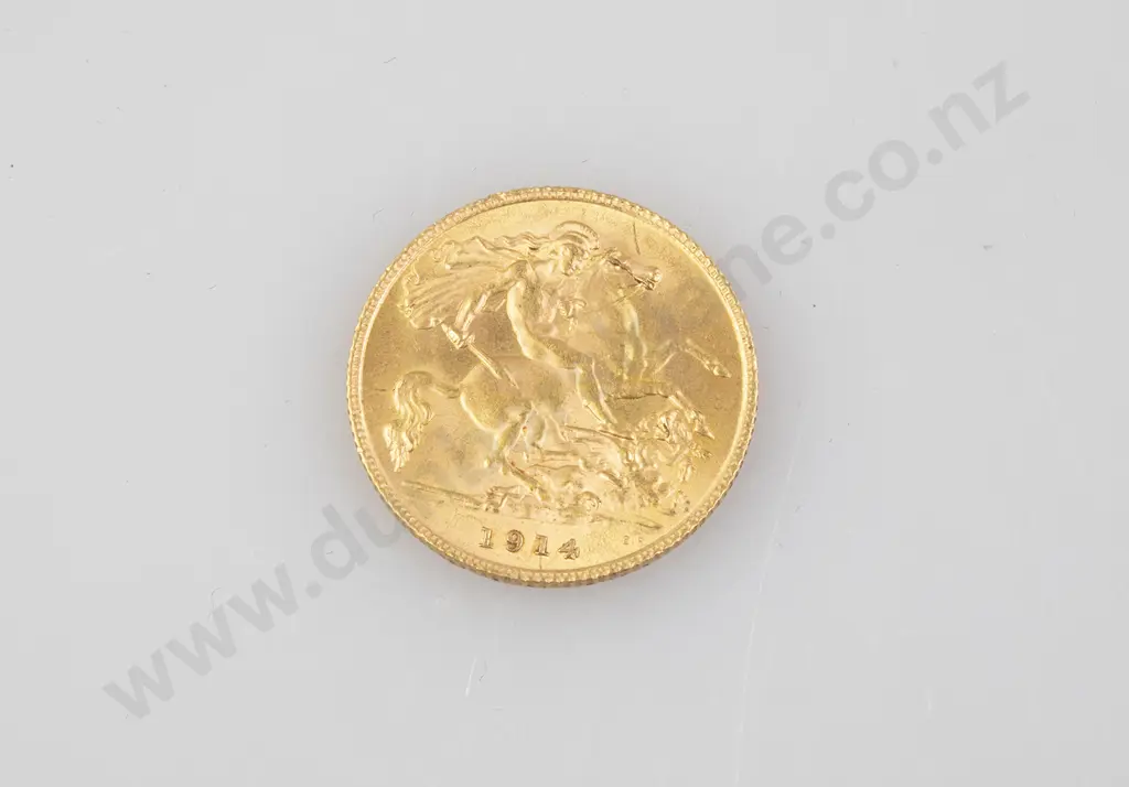 1914 Half Sovereign Image 1++