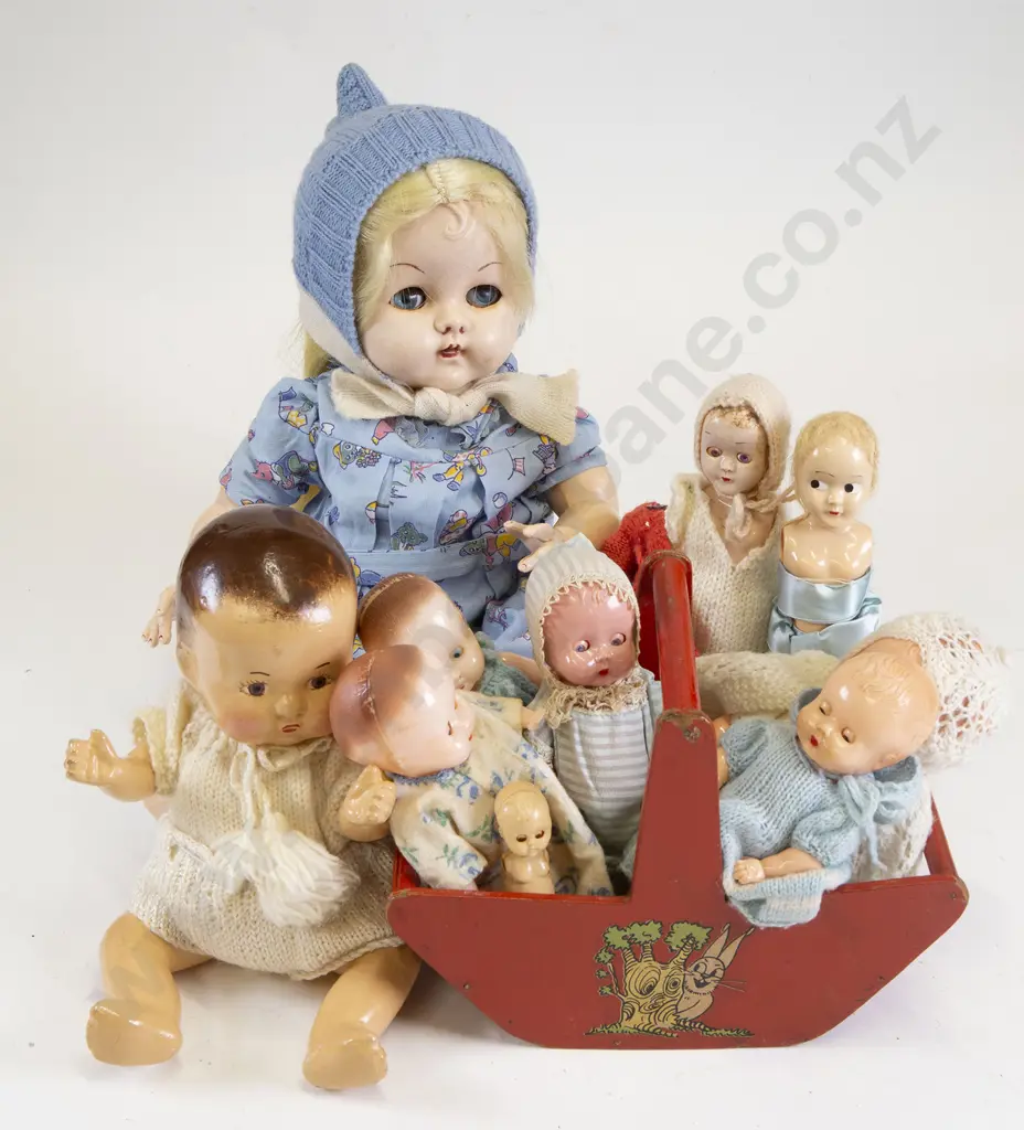 Small All Hard Plastic Dolls (8) Image 1++