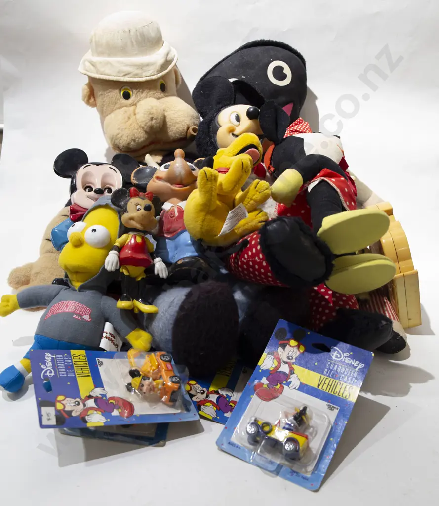 Qty of Mickey Mouse and Other Toys Image 1++