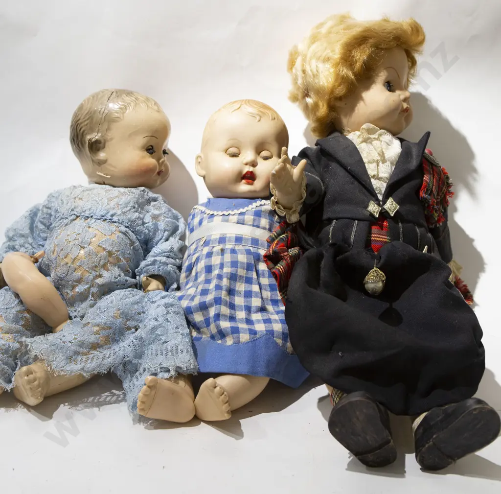 Pedigree Doll In Kilt Costume and Two Others Image 1++