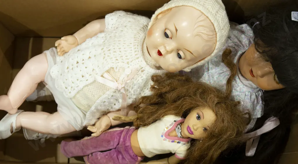 Italian Composition Doll and Others Image 1++