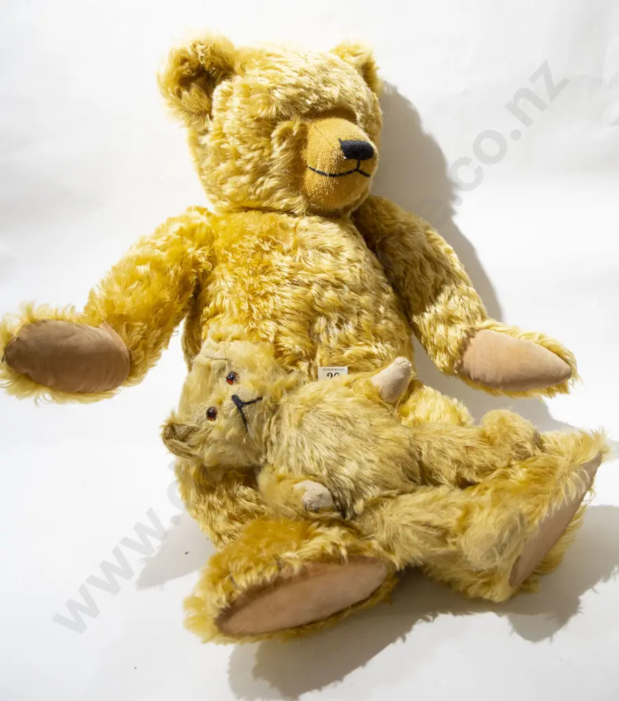 Two Vintage Teddy Bears Image 1++