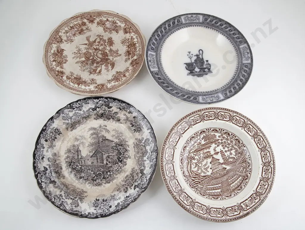 Four Late Victorian Plates Image 1++