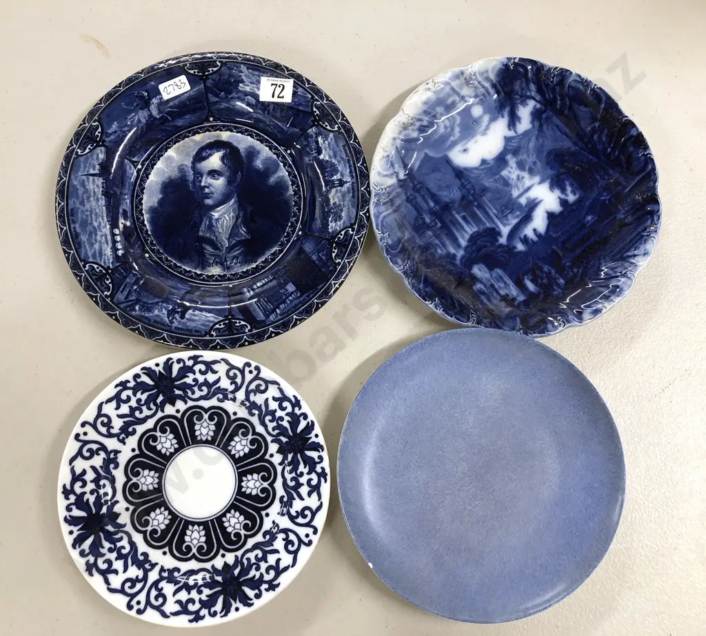 Robert Burns Plate and Three Others Image 1++