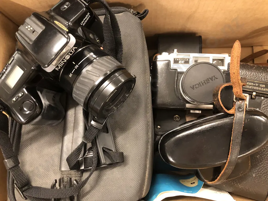 Box of Cameras Image 1++