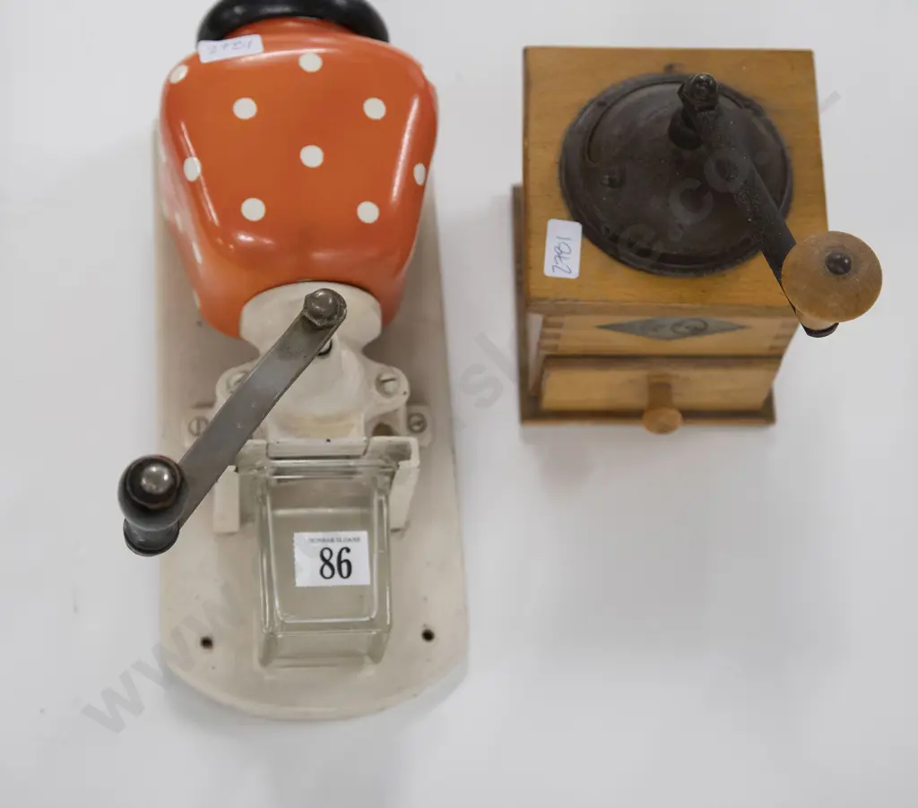 Two Vintage Coffee Grinders Image 1++