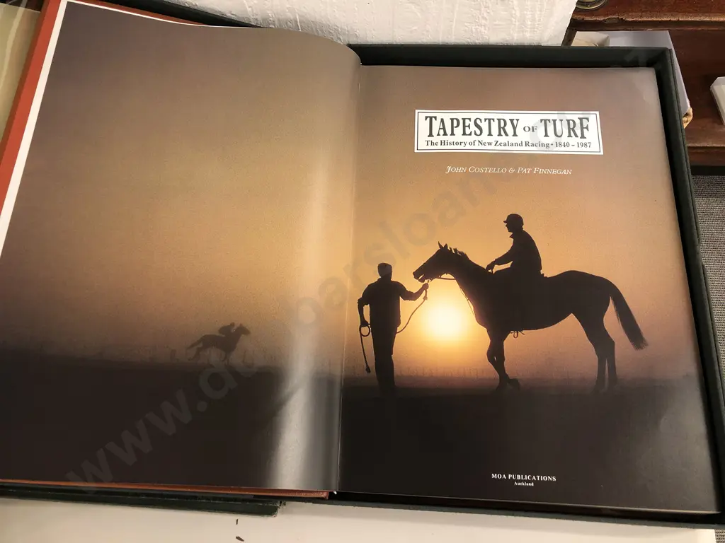 Tapestry of Turf Ltd Ed Book 310/1200 Image 1++