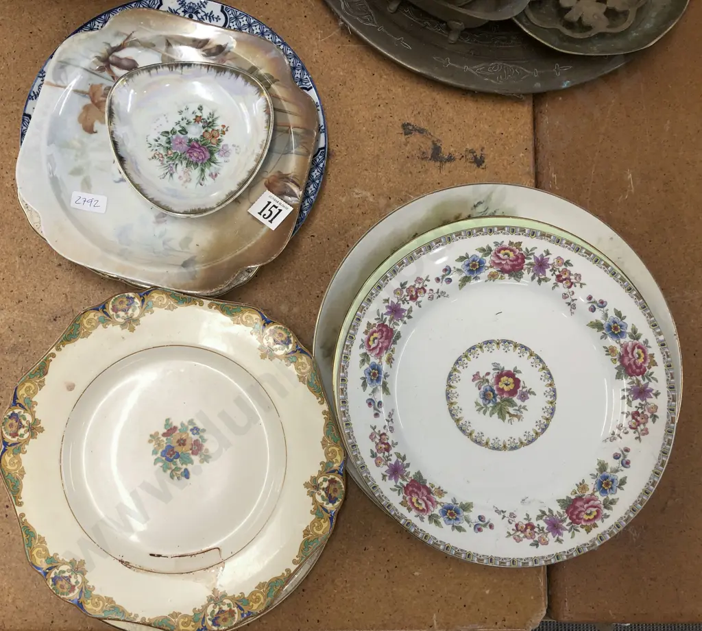 Small Group of Assorted Plates Image 1++