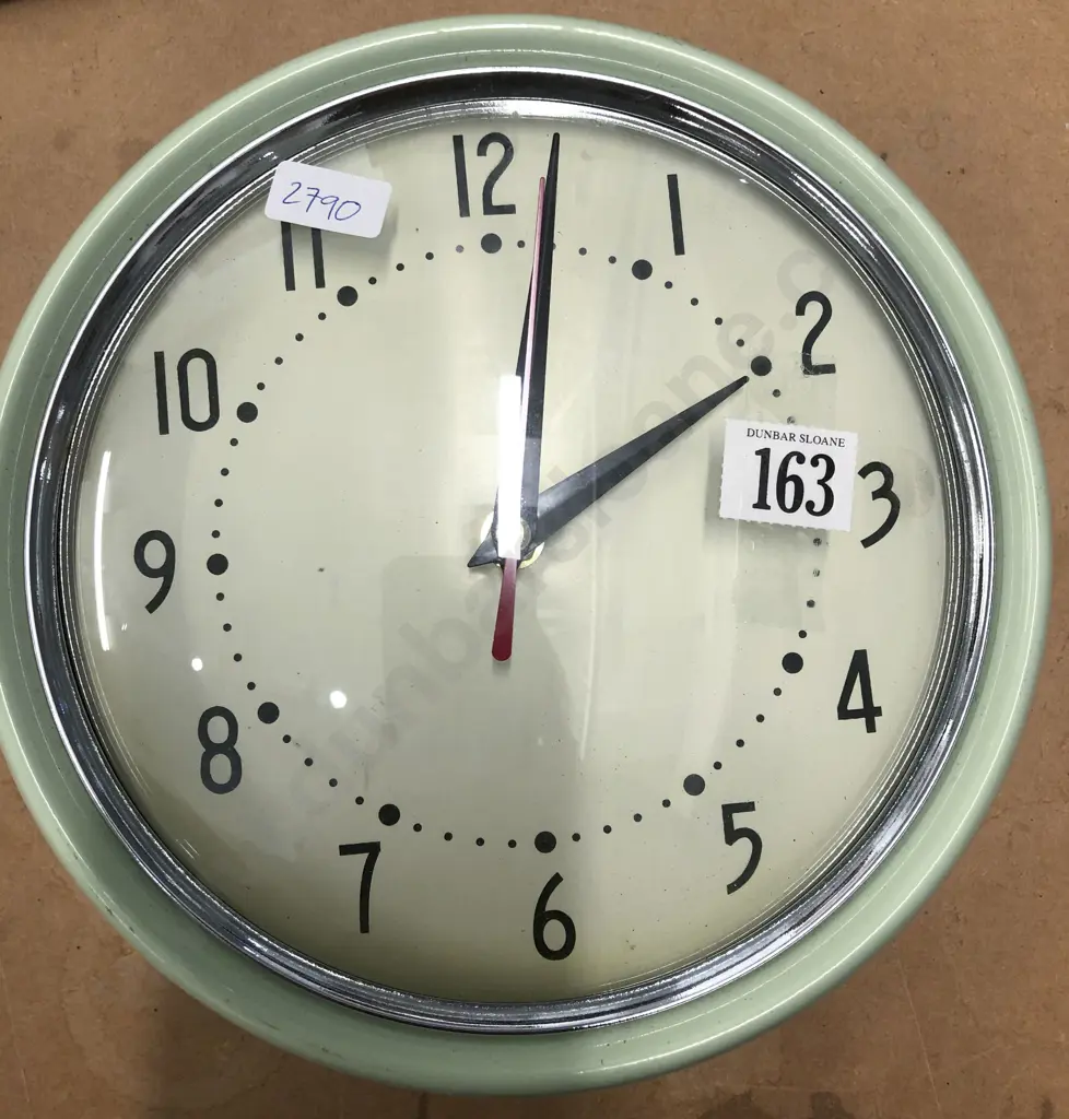 Retro Wall Clock and Alarm Clock Image 1++