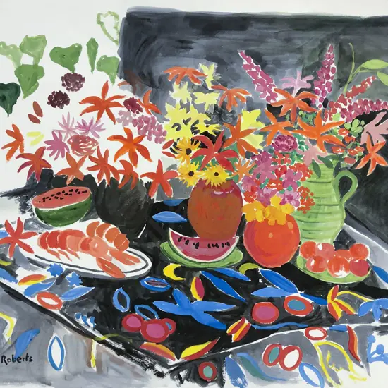 Glenda Roberts - Three Still Life Studies