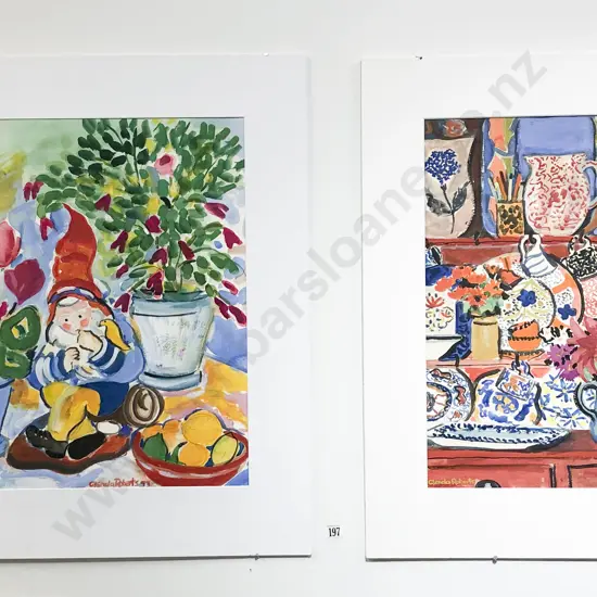 Glenda Roberts - Three Still Life Studies