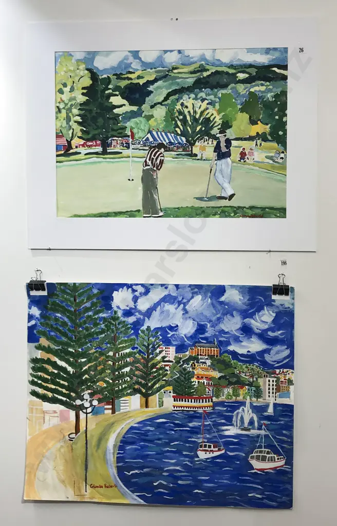 Glenda Roberts - Oriental Parade and Golfing (2) Image 1++