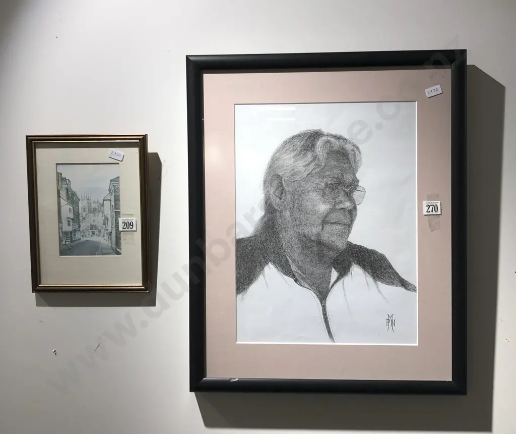 Portrait Study and Print Image 1++