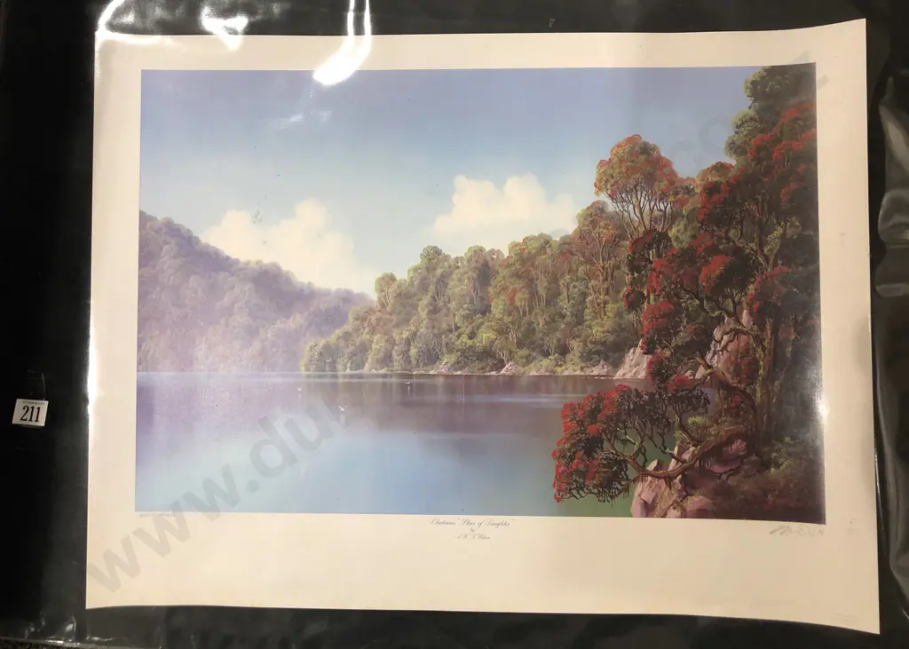 Two Signed Tim Wilson Prints Unframed Image 1++