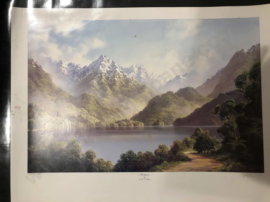 Two Signed Tim Wilson Prints Unframed Image 1++