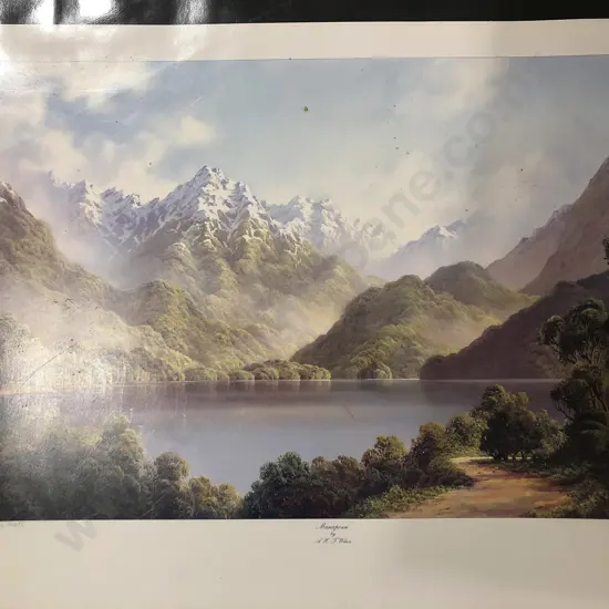 Two Signed Tim Wilson Prints Unframed