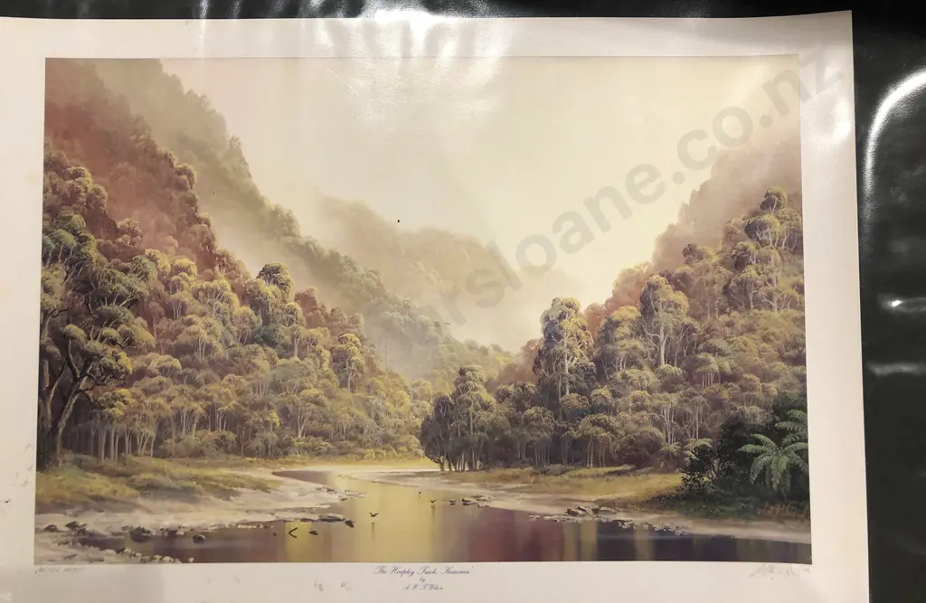 Two Signed Tim Wilson Prints Unframed Image 1++