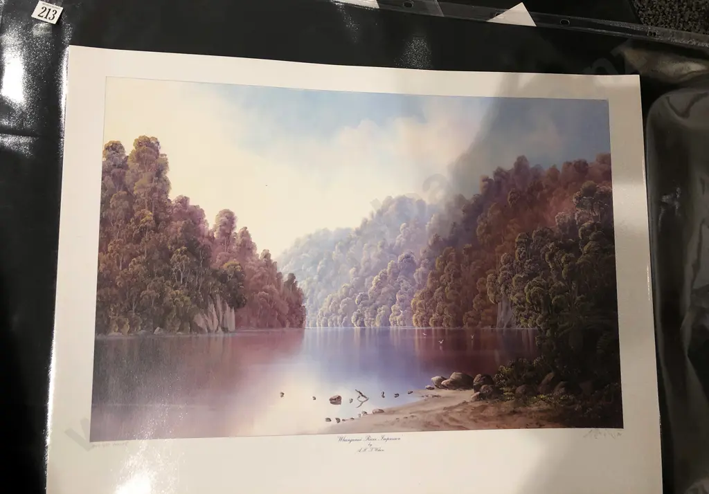 Two Signed Tim Wilson Prints Unframed Image 1++