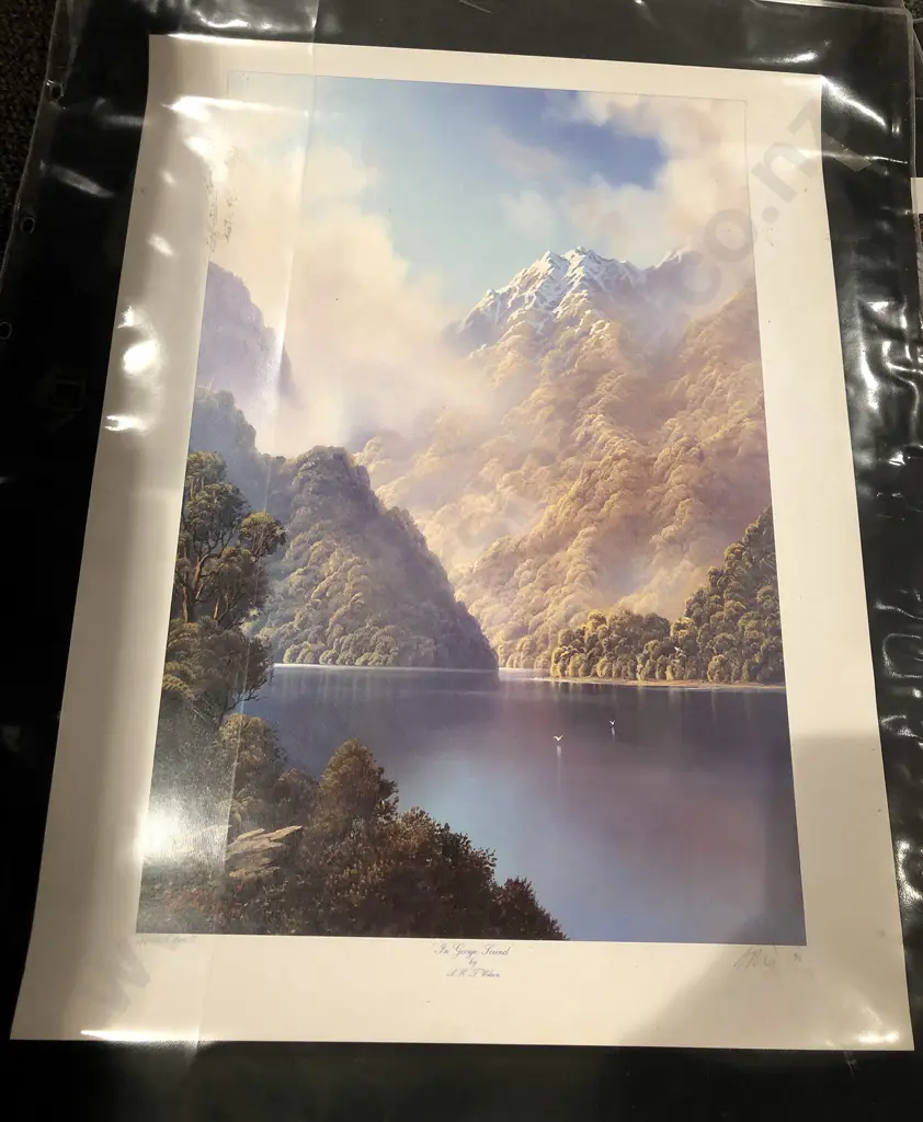 Two Signed Tim Wilson Prints Unframed Image 1++