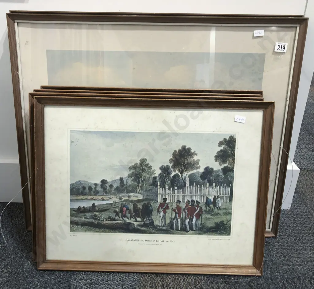 Six NZ Historical Prints Image 1++