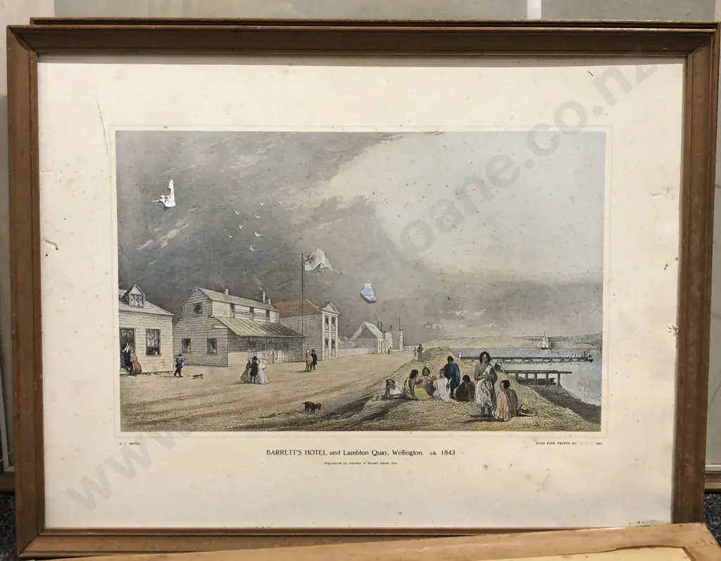 Six NZ Historical Prints Image 1++