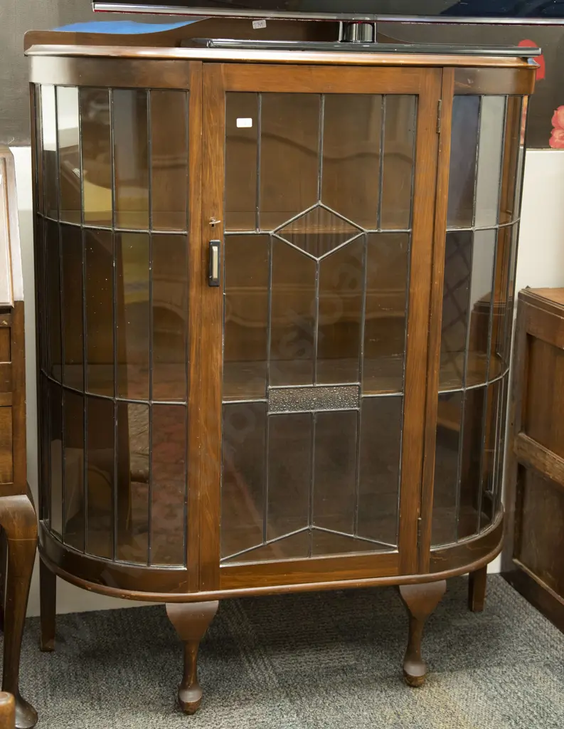 Leadlight Display Cabinet Image 1++