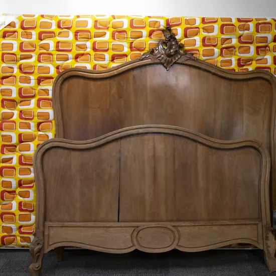 Pair of French Walnut Beds