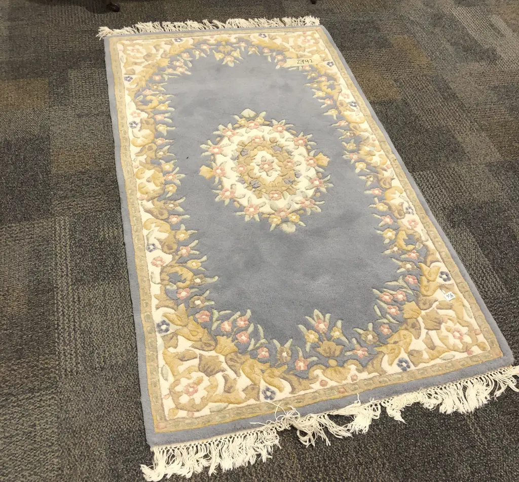 Chinese Floral Rug Image 1++