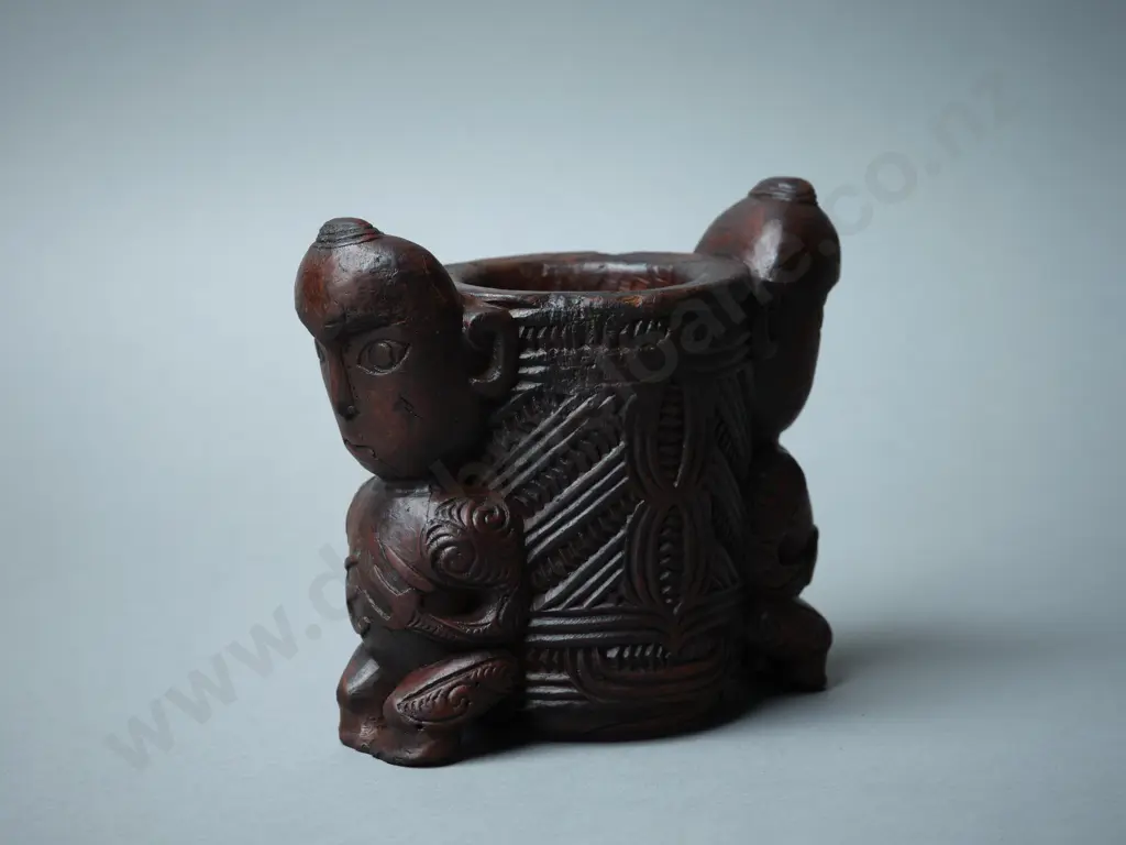 Rare 19th Century Tuki (Mouthpiece for a Calabash) Image 1++