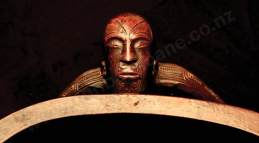 An Historically Important Kumete Whakairo (Carved Lidded Presentation Bowl) Image 1++