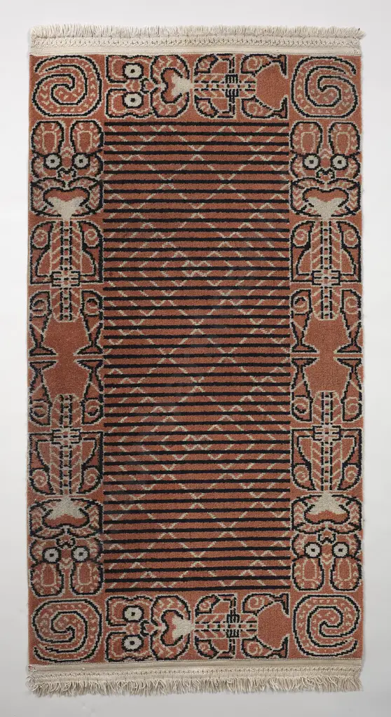 Rare Tattersfield Maori Legend Rug Image 1++