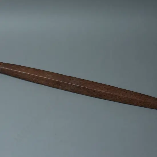 Gilbert and Ellis Island Coconut Wood Club