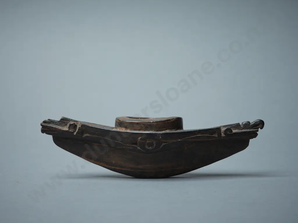 Trobriand Island Pigment Pot and a Sepik River Pigment Pot Image 1++