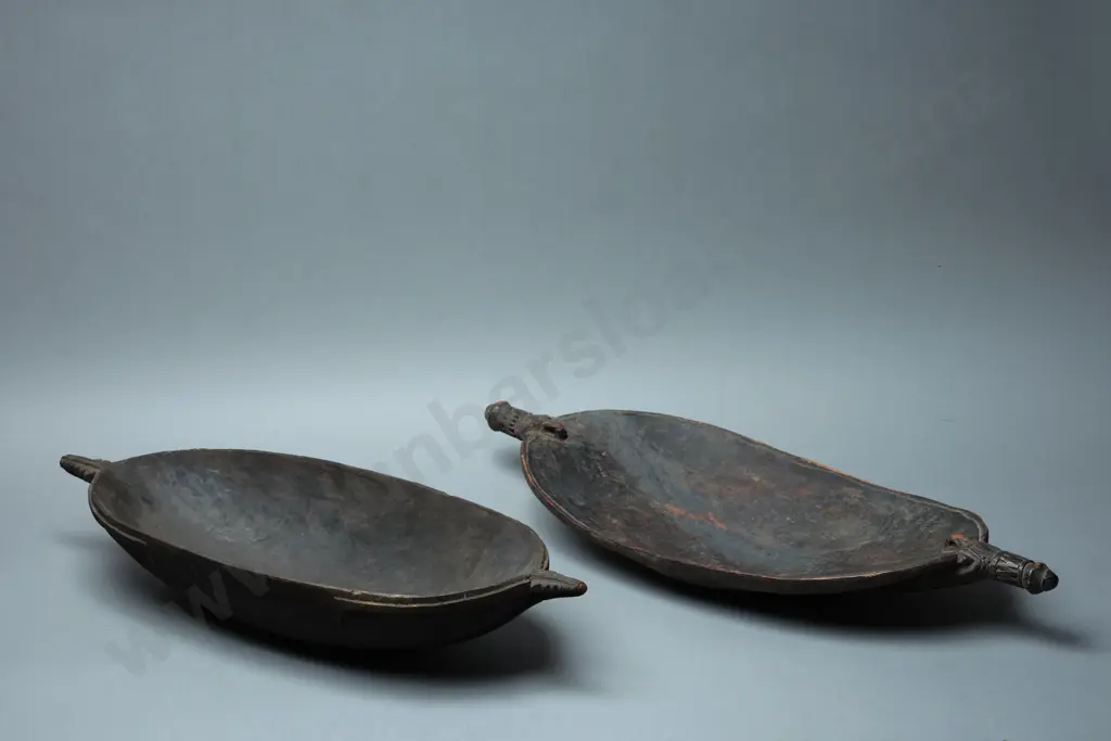 Two Papua New Guinea Sepik River Region Bowls Image 1++