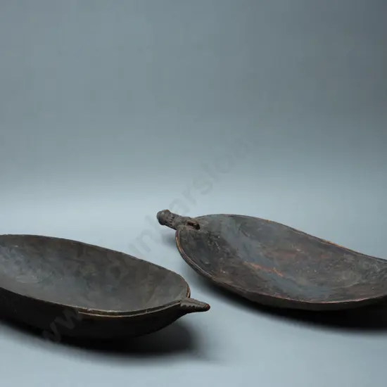 Two Papua New Guinea Sepik River Region Bowls
