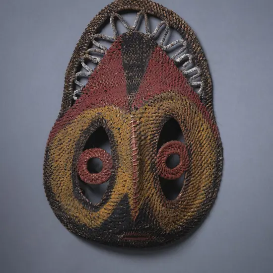 A Papua New Guinea Abelam Yam Mask